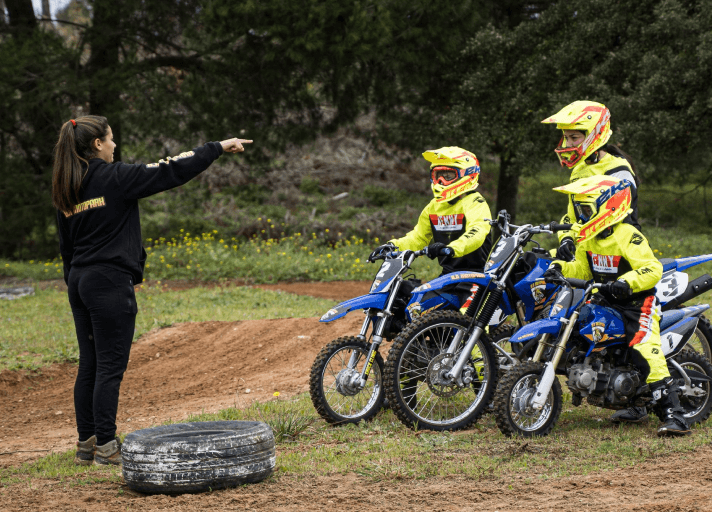 Advanced motocross classes for experienced riders at BA Motopark, focusing on technique and skill development