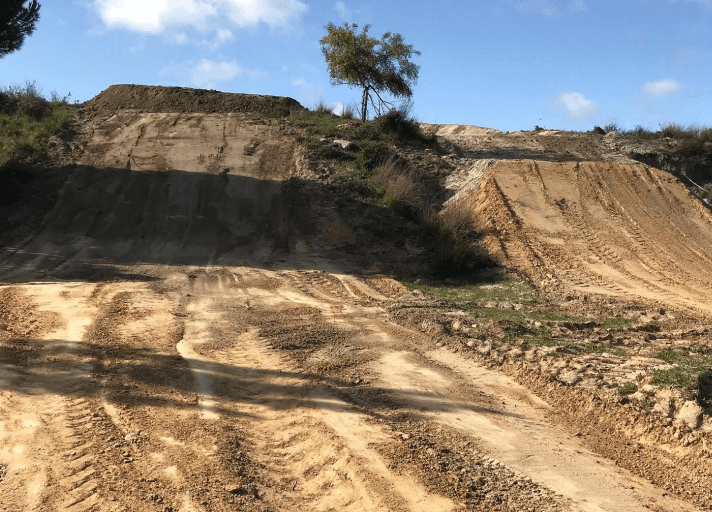 BA Motocross Track - Rider Cornering Speed
