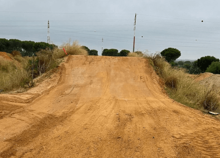 BA Motocross Track Jumping area